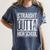 Straight Outta High School Shirt Graduation Idea Women's Comfort Colors T-Shirt Denim