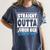 Straight Outta Junior High School Graduation Class Of 2022 Women's Comfort Colors T-Shirt Denim