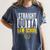 Straight Outta Law School Graduation Tshirt Law School Women's Comfort Colors T-Shirt Denim