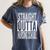 Straight Outta Nursing School Great Graduation Shirt Women's Comfort Colors T-Shirt Denim