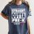 Straight Outta Pre-K Class Of 2018 Shirt Graduation Women's Comfort Colors T-Shirt Denim
