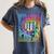 Straight Outta Pre-K Class Of 2022 Preschool Graduation Women's Comfort Colors T-Shirt Denim