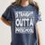Straight Outta Preschool Shirt Graduation Idea Women's Comfort Colors T-Shirt Denim