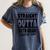 Straight Outta Sixth Grade Class Of 2019 Graduation Women's Comfort Colors T-Shirt Denim