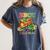 Students Future HBCU Grad History Graduation Women's Comfort Colors T-Shirt Denim