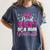 Super Proud Aunt Of 2025 Graduate Senior Graduation Family Women's Comfort Colors T-Shirt Denim