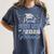 Super Proud Bonus Mom Of 2026 Graduate Graduation Family Women's Comfort Colors T-Shirt Denim