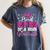 Super Proud Mom Of 2025 Graduate Senior Graduation Family Women's Comfort Colors T-Shirt Denim