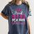 Super Proud Sister Of 2025 Graduate Senior Graduation Family Premium Tri-Blend Women's Comfort Colors T-Shirt Denim