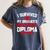 I Survived My Brother's High School Diploma Graduation Women's Comfort Colors T-Shirt Denim