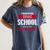 I Survived Catholic School Shirt Catholic Graduation Women's Comfort Colors T-Shirt Denim
