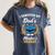 I Survived My Dad's Master's Degree Graduation Women's Comfort Colors T-Shirt Denim
