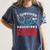 I Survived My Daughter's Nurse Degree School Graduation Women's Comfort Colors T-Shirt Denim