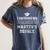 i Survived My Fiances Masters Degree Graduation Mastered It Women's Comfort Colors T-Shirt Denim
