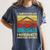 I Survived My Husband's Master's Degree Graduation Women's Comfort Colors T-Shirt Denim