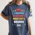 I Survived My Husband's Masters Degree Graduation Women's Comfort Colors T-Shirt Denim