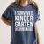I Survived Kindergarten Class Of 2018 Graduation Shirt Women's Comfort Colors T-Shirt Denim