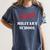 I Survived Military School Graduation Straight Outta Women's Comfort Colors T-Shirt Denim