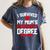 I Survived My Mom's Bachelor's Degree Graduation Women's Comfort Colors T-Shirt Denim