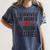 I Survived My Mom's Nursing Degree School Graduation Nursing Women's Comfort Colors T-Shirt Denim