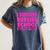 I Survived Nursing School Class Of 2018 Graduation Shirt Women's Comfort Colors T-Shirt Denim