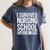 I Survived Nursing School Class Of 2018 RN Graduation Shirt Women's Comfort Colors T-Shirt Denim