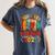 I Survived Nursing School Class Of 2025 Proud Graduation Women's Comfort Colors T-Shirt Denim