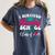 I Survived Nursing School Class Of 2026 Nurse Graduation Women's Comfort Colors T-Shirt Denim