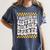 i Survived My Sisters Nursing Degree School Graduation Party Women's Comfort Colors T-Shirt Denim