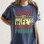 i Survived My Wife Bachelor's Degree Wife Graduation Women's Comfort Colors T-Shirt Denim