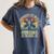 I Survived My Wife's Nursing Degree Nursing Graduation Women's Comfort Colors T-Shirt Denim