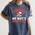 I Survived My Wife's Nursing Degree Rn Graduation Nurse Women's Comfort Colors T-Shirt Denim