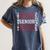Swimming Senior Night Swimming Senior 2025 Graduation 40 Women's Comfort Colors T-Shirt Denim
