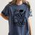 The Tassel Was Worth The Hassle Graduation Women's Comfort Colors T-Shirt Denim