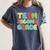 Team Second Grade Shirt 2nd Grade Back To School Graduation Women's Comfort Colors T-Shirt Denim