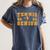 Tennis Senior Night Tennis Senior 2025 Graduation 11 Women's Comfort Colors T-Shirt Denim
