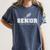 Track & Field Senior 2025 Graduation Year The Final Lap Women's Comfort Colors T-Shirt Denim
