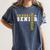 Track Senior Night Track Senior 2025 Graduation 14 Women's Comfort Colors T-Shirt Denim