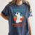 Trust Me I'Ve Got A Communications Degree College Graduation Women's Comfort Colors T-Shirt Denim