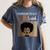 Unapologetically MHA-Ish Student Graduation Afro Women's Comfort Colors T-Shirt Denim