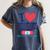 Vet Tech I Love Veterinary Technician Graduation Women's Comfort Colors T-Shirt Denim