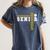 Volleyball Senior Night Volleyball Senior 2025 Graduation 14 Women's Comfort Colors T-Shirt Denim
