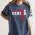 Volleyball Senior Night Volleyball Senior 2025 Graduation 5 Women's Comfort Colors T-Shirt Denim