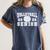 Volleyball Senior Night Volleyball Senior 2026 Graduation 1 Women's Comfort Colors T-Shirt Denim