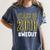 We Out WeOut Class Of 2018 Senior Graduation Women's Comfort Colors T-Shirt Denim