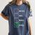 Woman Law School Lawyer Graduation Attorney Women's Comfort Colors T-Shirt Denim
