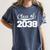 Women's Class Of 2038 Kid Adult Future Year Kindergarten Graduation Women's Comfort Colors T-Shirt Denim