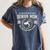 Wrestling Senior Mom The Final Match 2026 Graduation Women's Comfort Colors T-Shirt Denim