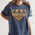 Wrestling Senior Night Wrestling Senior 2025 Graduation 17 Women's Comfort Colors T-Shirt Denim