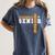 Wrestling Senior Night Wrestling Senior 2026 Graduation 27 Women's Comfort Colors T-Shirt Denim